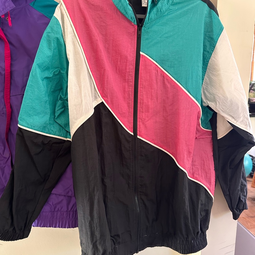 Colorblock Windbreaker Jacket